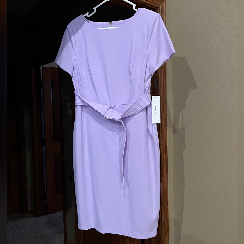 Lilac Calvin Klein Dress
